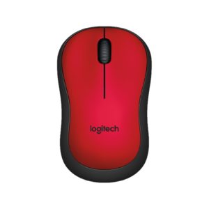 LOGITECH M220 SILENT WIRELESS MOUSE, RED