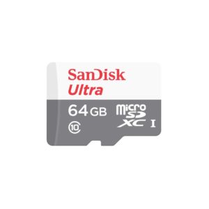 SANDISK 64GB ULTRA MICROSDXC + SD ADAPTER 100MB...
